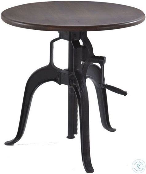 metal fabricated furniture crank table|artezia crank side table.